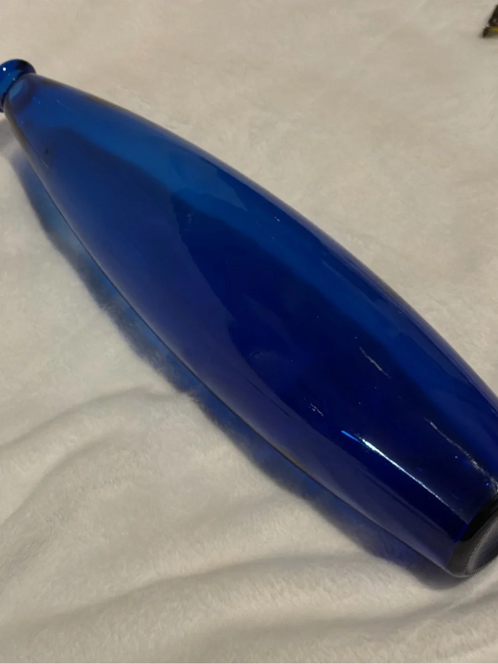 Studio Nova Cobalt Blue Tall Glass Vase